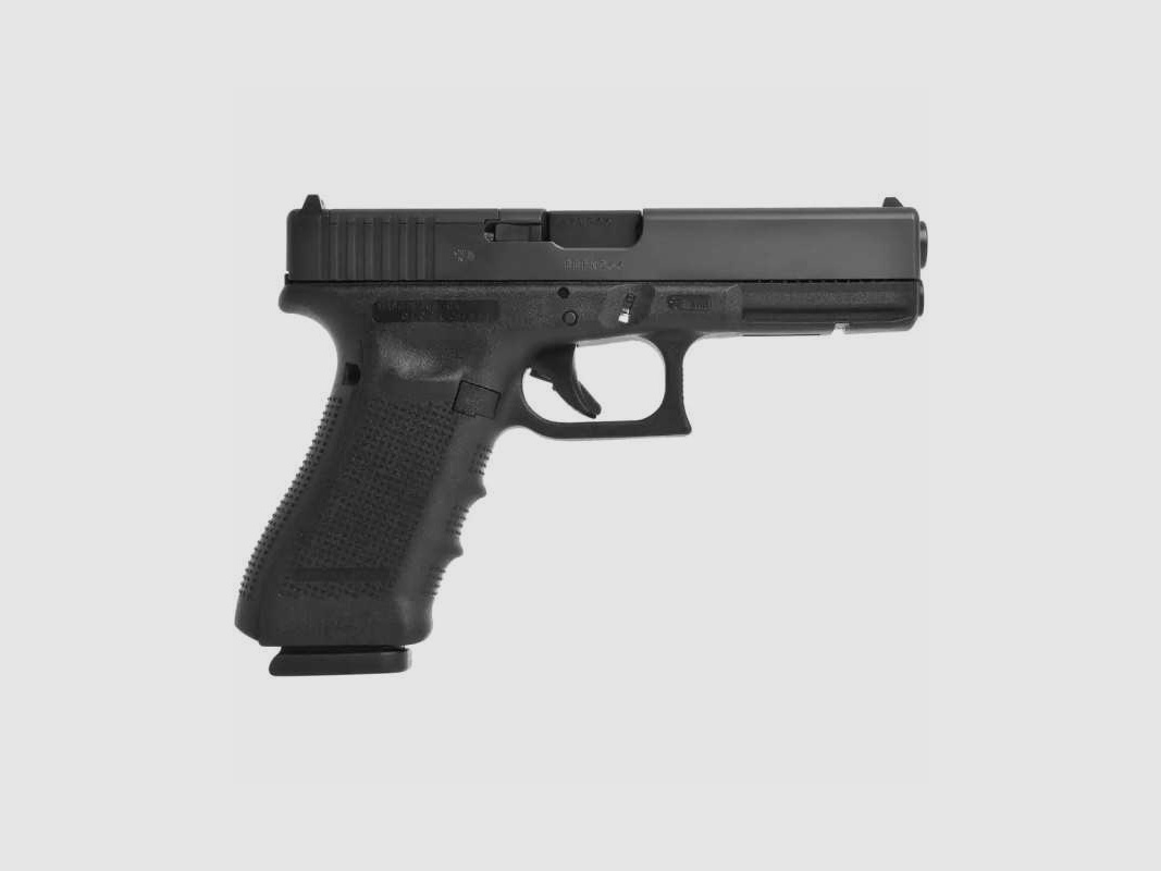 Glock 17 Gen4 MOS Pistole 9 mm Luger Schwarz