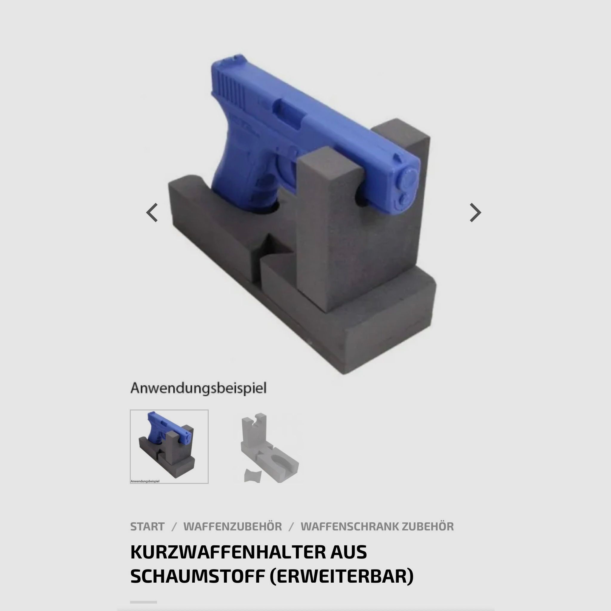 Gun rack (pistol/revolver)