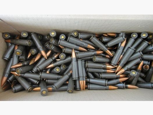 Czech Republic cartridges: 250 cartridges surplus SM 7.62x39-VM8.0g