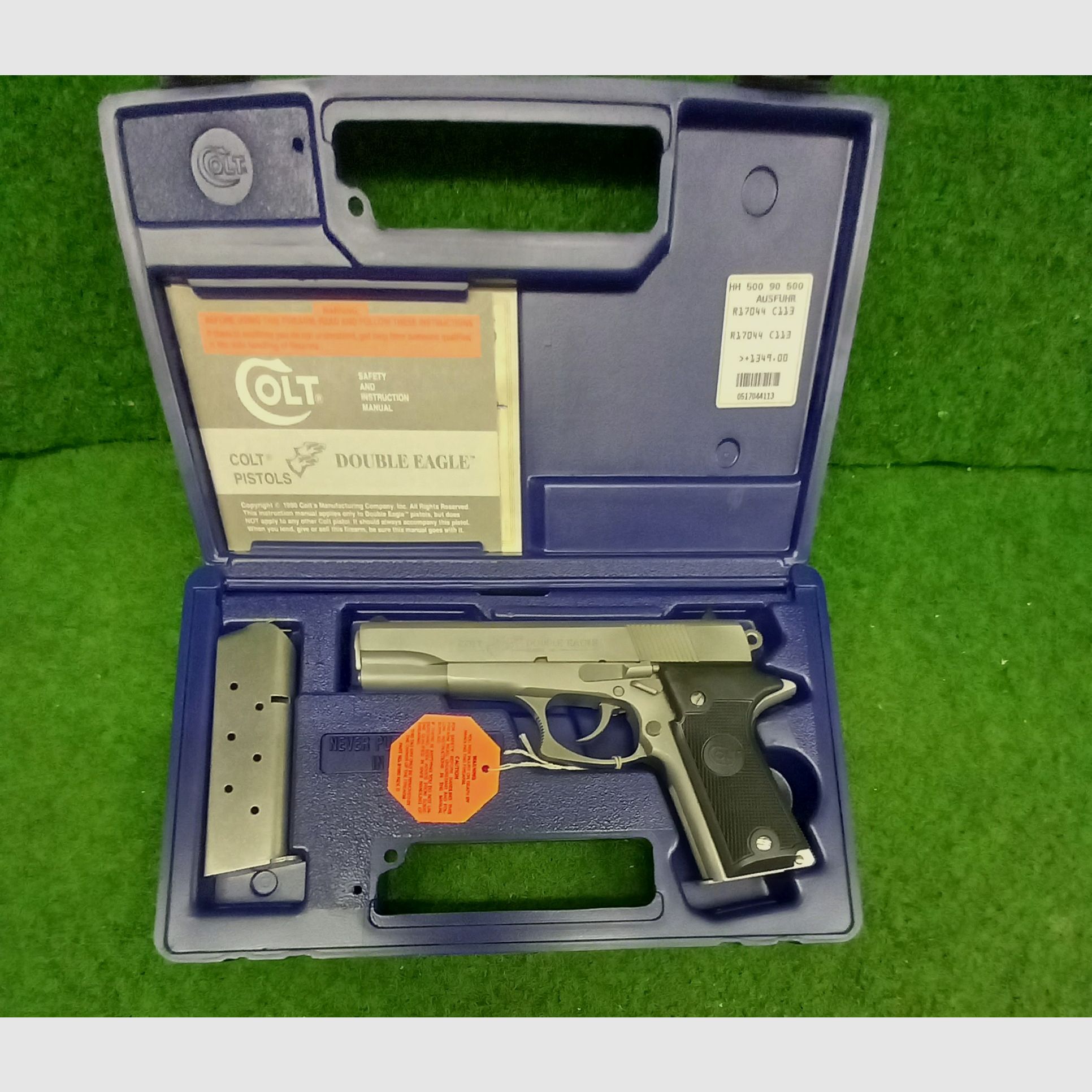 Pistola Colt Double Eagle en calibre .45 AUTO de acero inoxidable