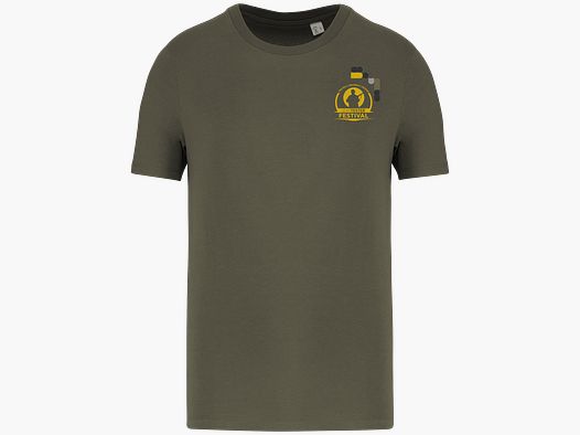 Geartester Festival Bio T-Shirt, piccolo logo
