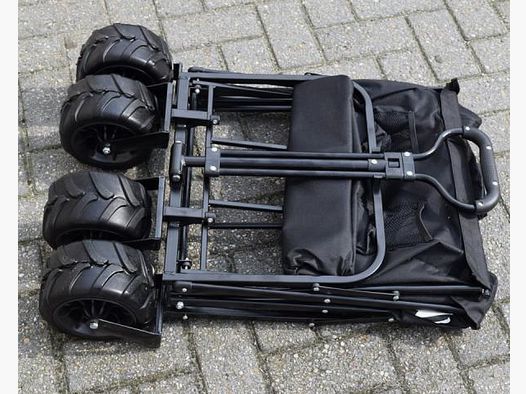 Double Alpha Schießsportzubehör All-Terrain Range Cart schwarz