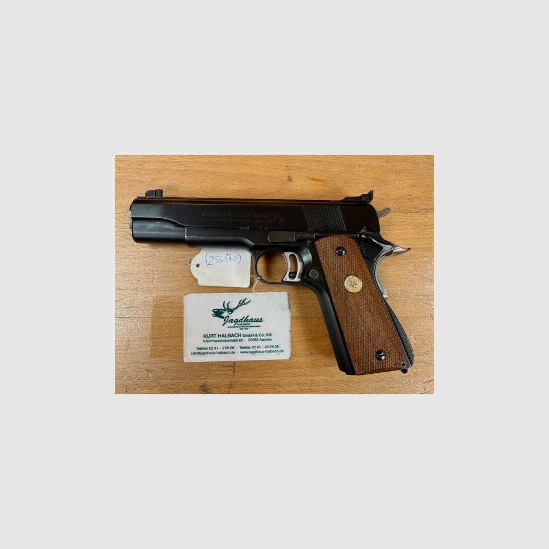 Commissie Pist. COLT 1911 Gold Cup*