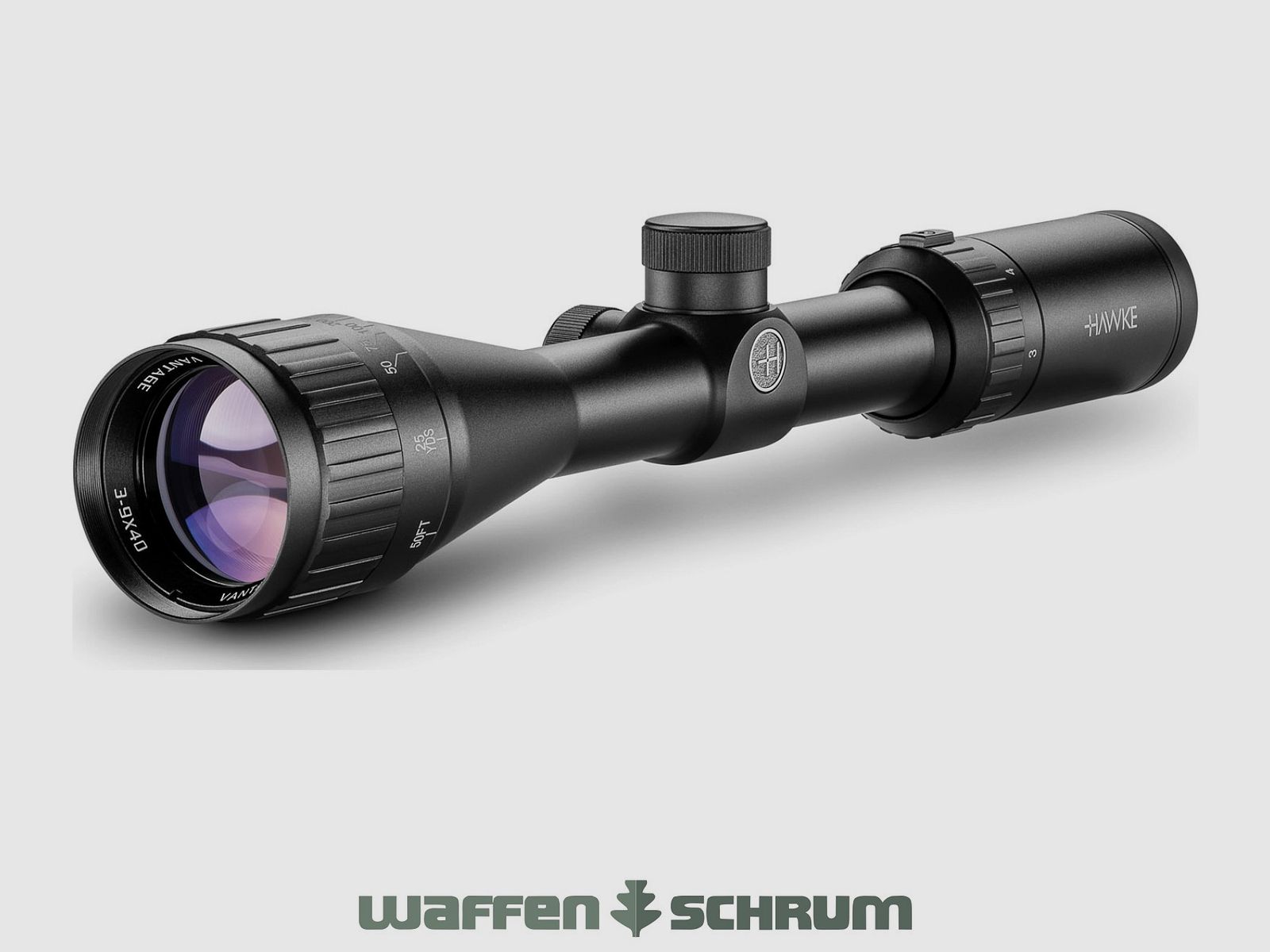 Hawke Vantage 3-9x50 AO 1'' Middenbuis,