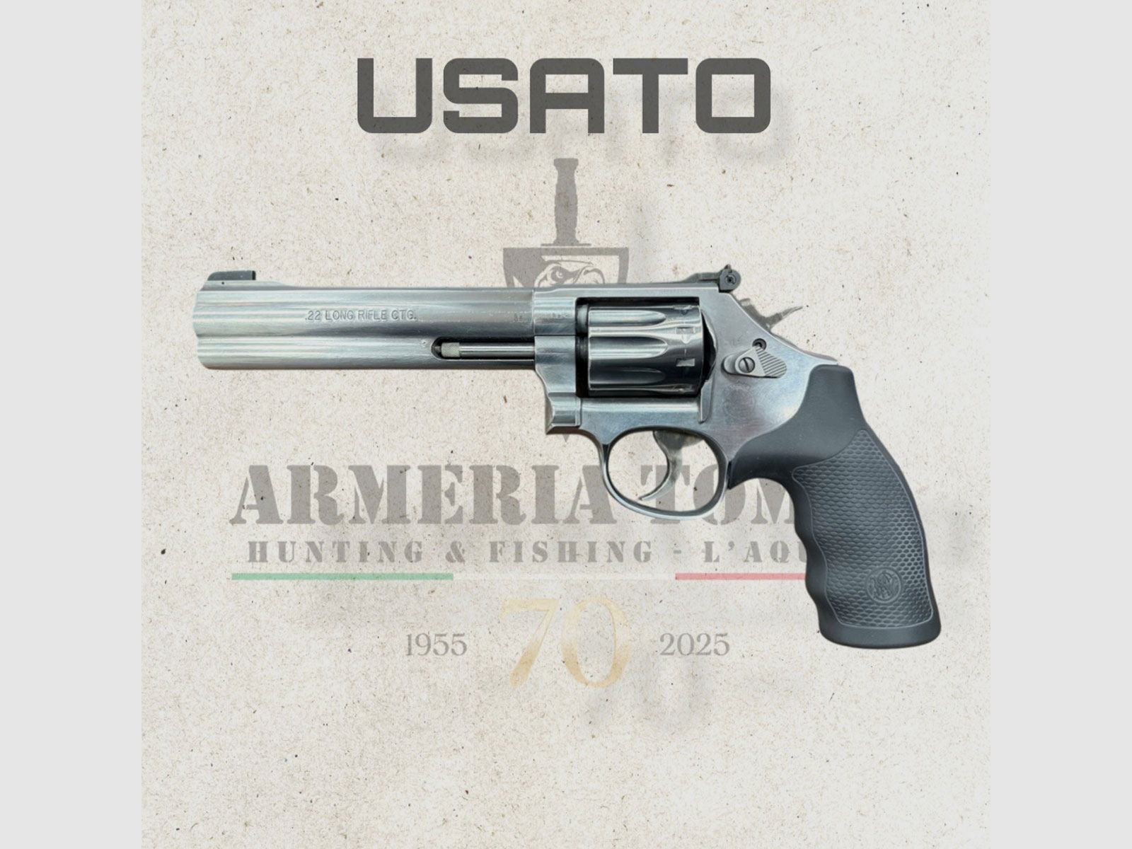 GEBRAUCHT – REVOLVER – SMITH & WESSON MOD. 617-6 | 6″ | Kal. 22LR, Bild 1 von 4