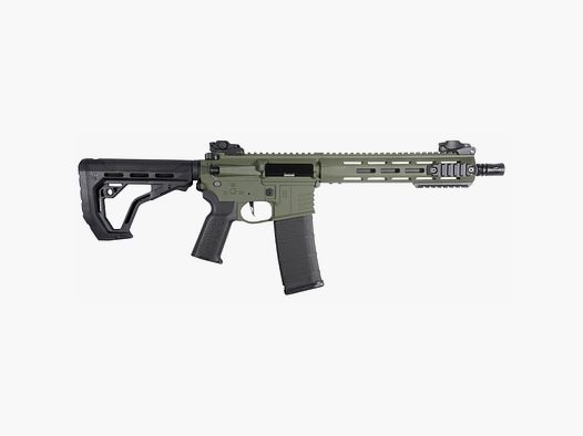 M4 AR15 M-LOK 10 Inch CHARLIE EAGLE ETU Olijf S-AEG Airsoft Geweer Vrij vanaf 18 Jaar | Delta Armory