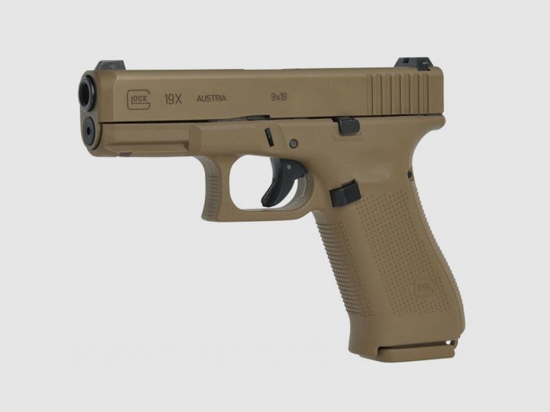 Pistole Glock 19X Gen5 «Coyote» Kal. 9 mm, Bild 2 von 3