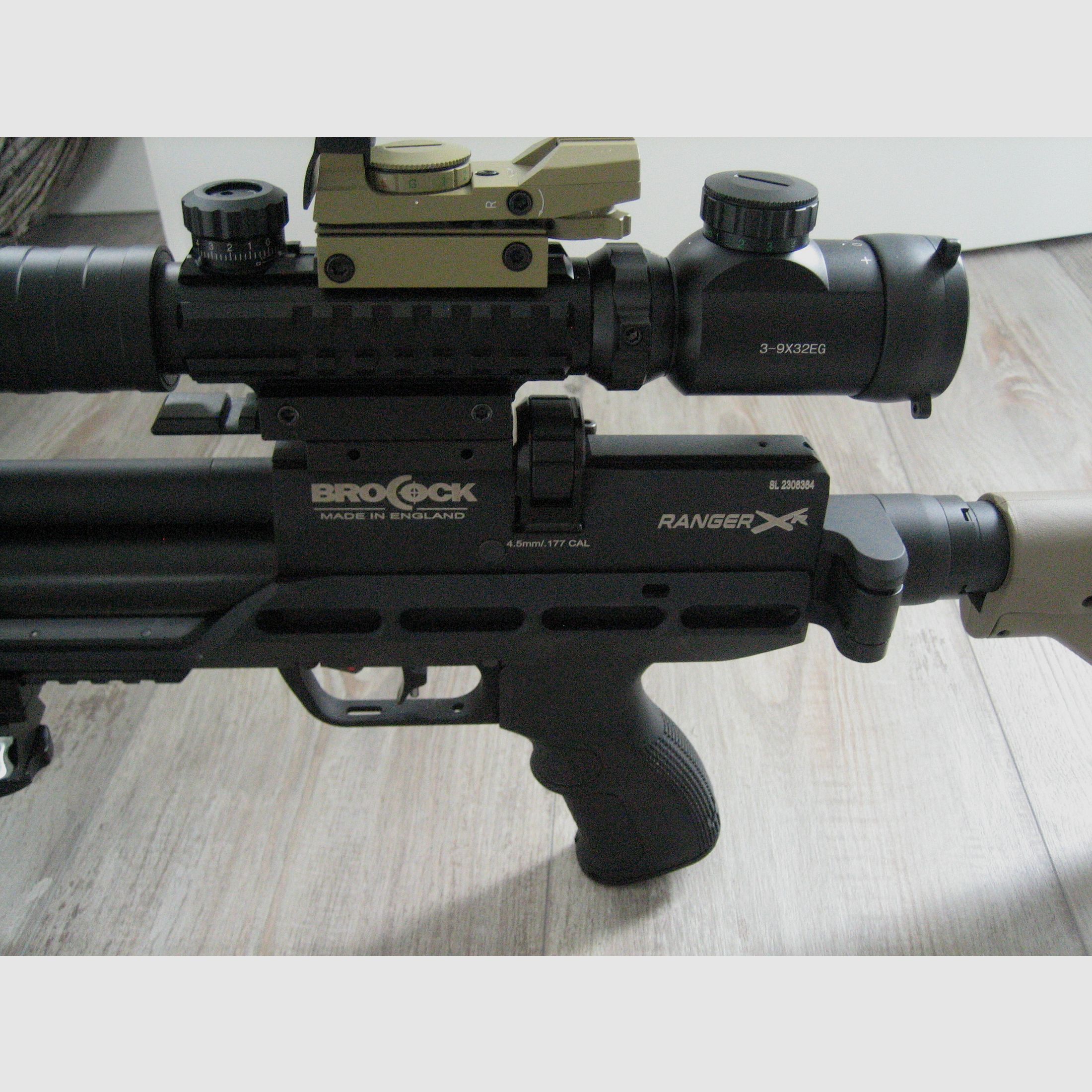 Brocock Ranger XR 4,5mm  Neuwertig komplett Set anschauen Sonderpreis 