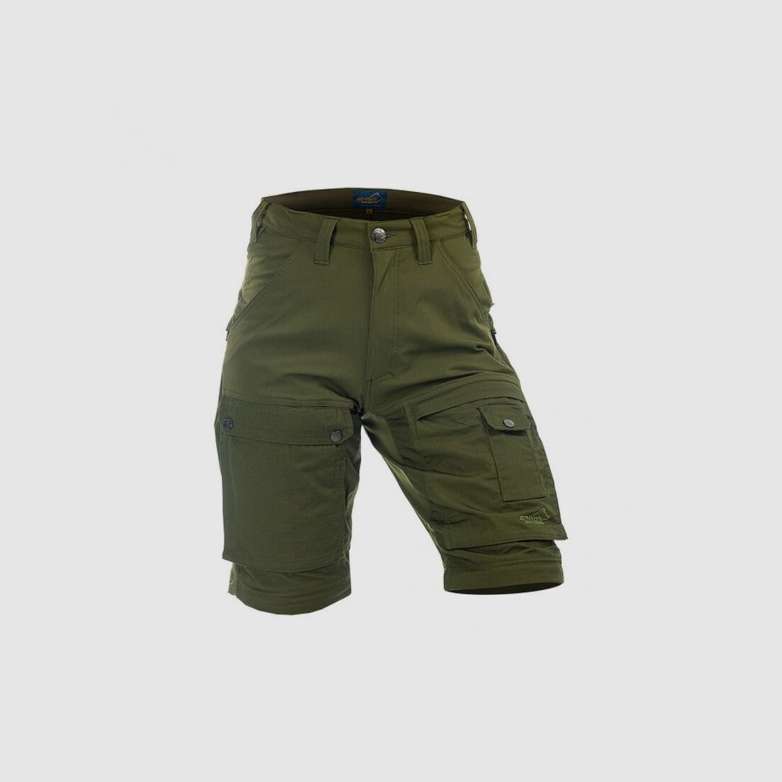 Arrak Damen Flexible Zip Off Hosen Grün