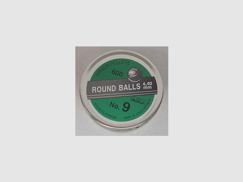 4,4 mm Rundkugel Blei - Nr.9 (a600)
