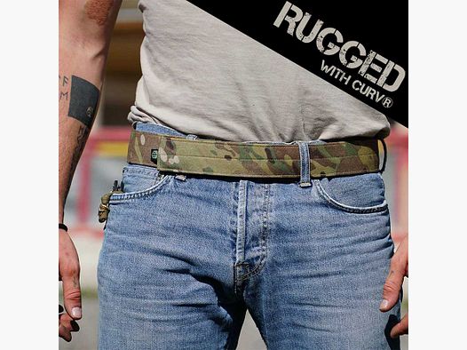 Black Trident Range Belt / Gürtel