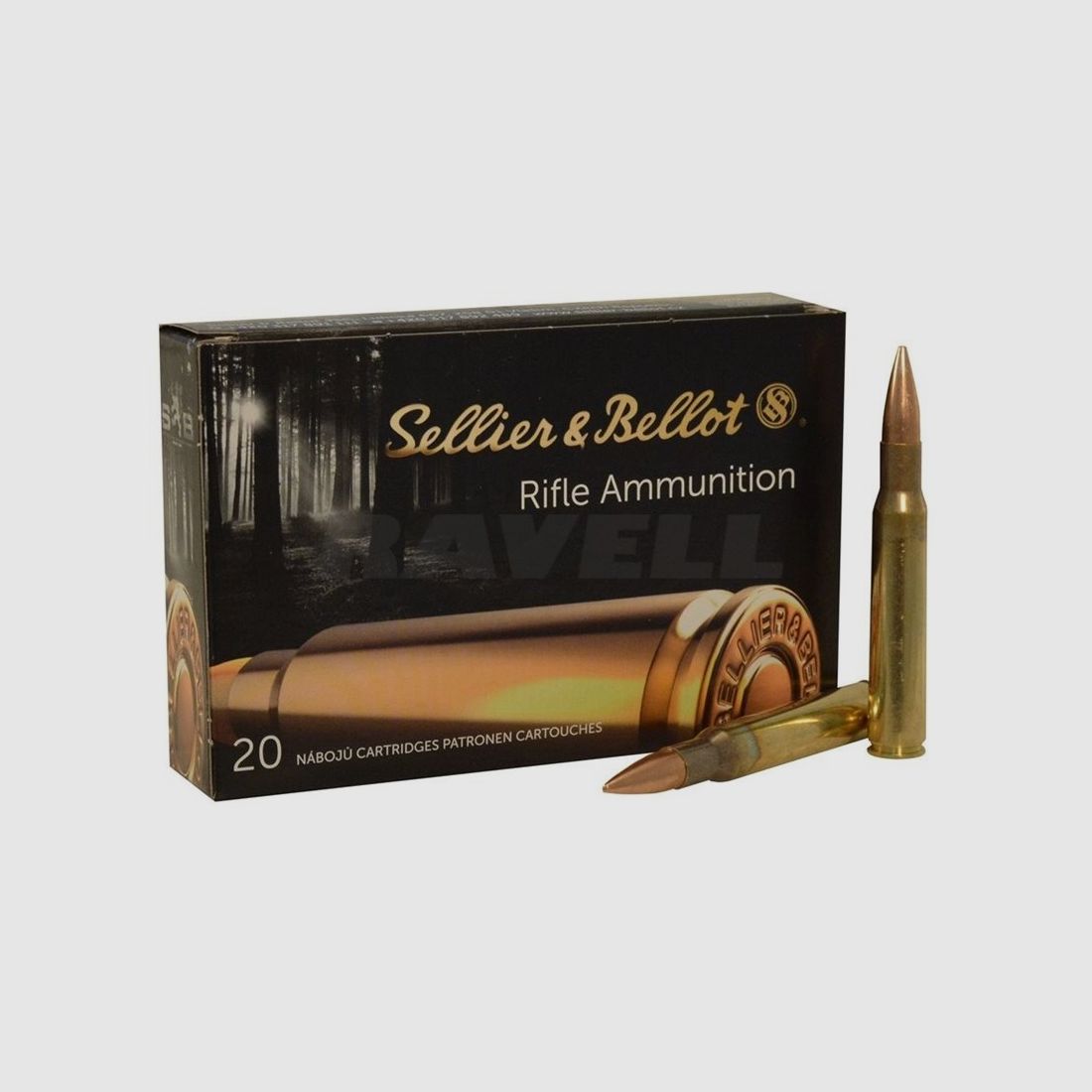 Sellier & Bellot Munition 6,5X55 SE FMJ 140 gr