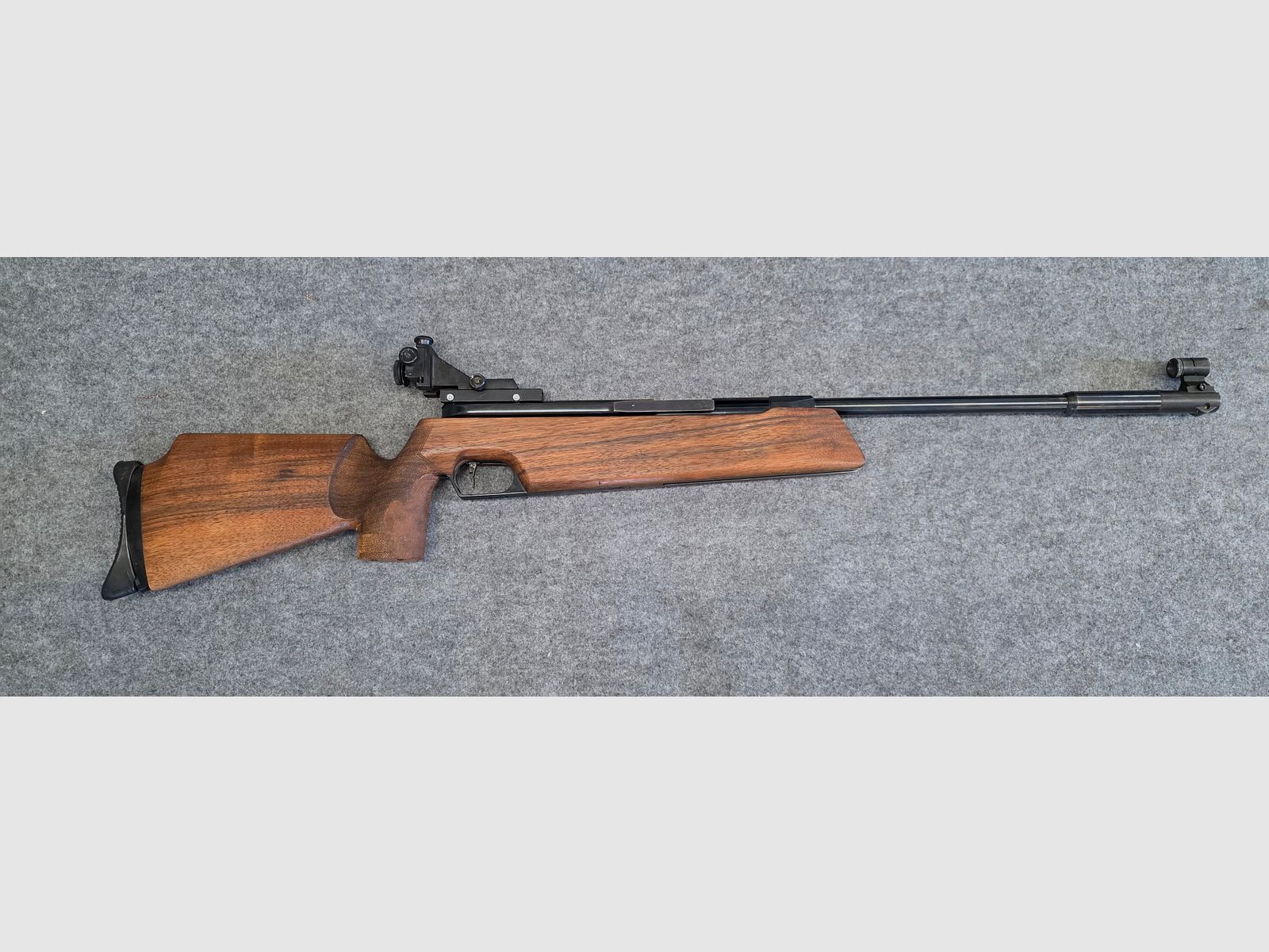Seitenspanner Feinwerkbau FWB Mod. 300s Luftgewehr Match Gewehr mit Diopter Visier Erhöhung