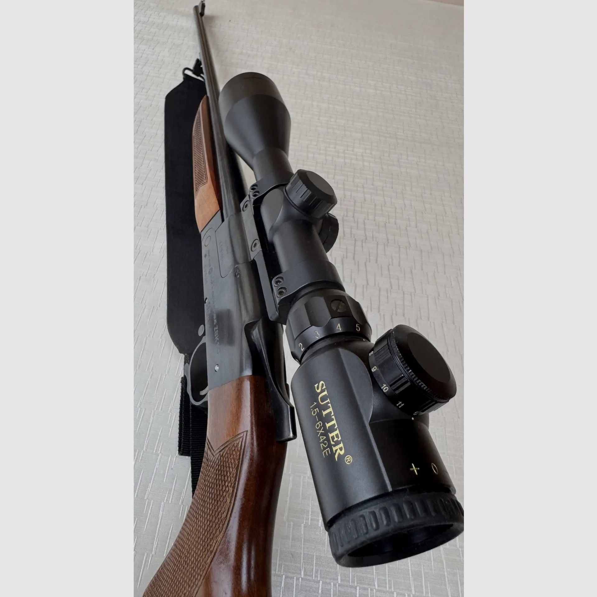 Brünner ZBK 110 – Kaliber .222 Rem. – mit Zielfernrohr