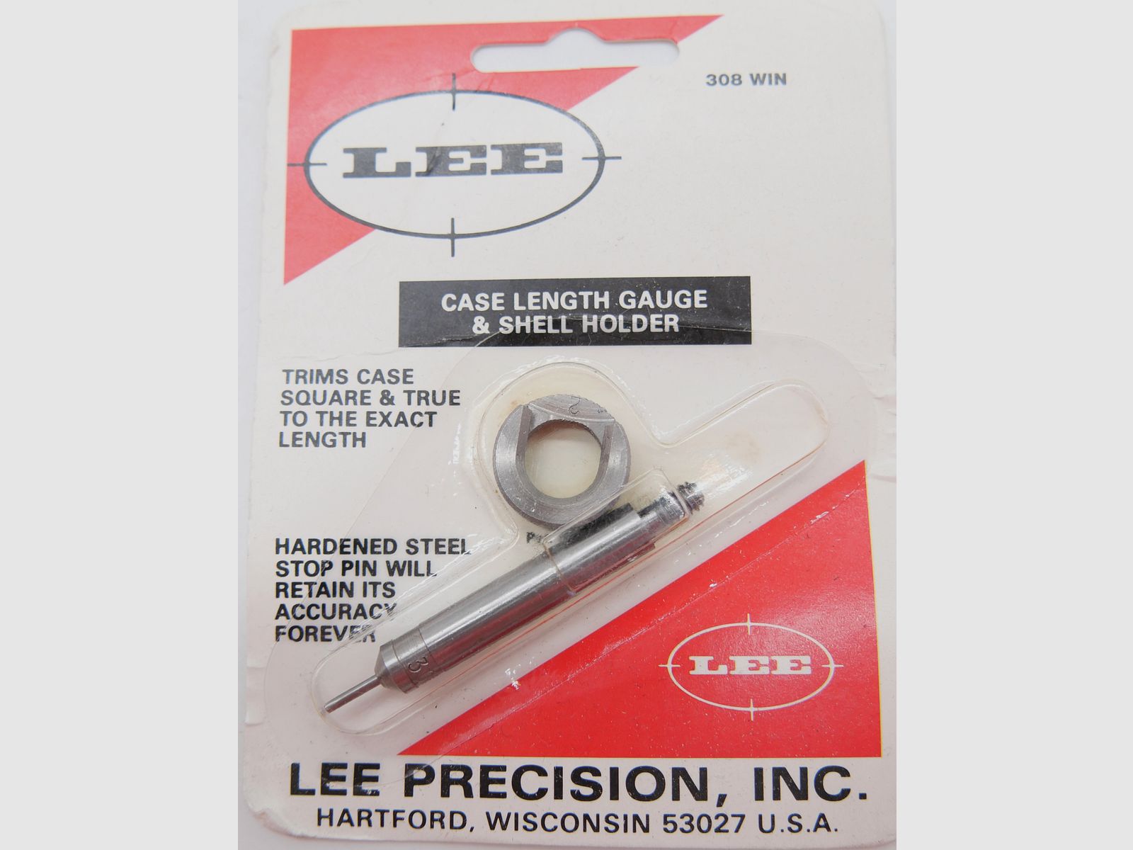 LEE PRECISION Lee Length Gauge/ Shellholder, .308 Win
