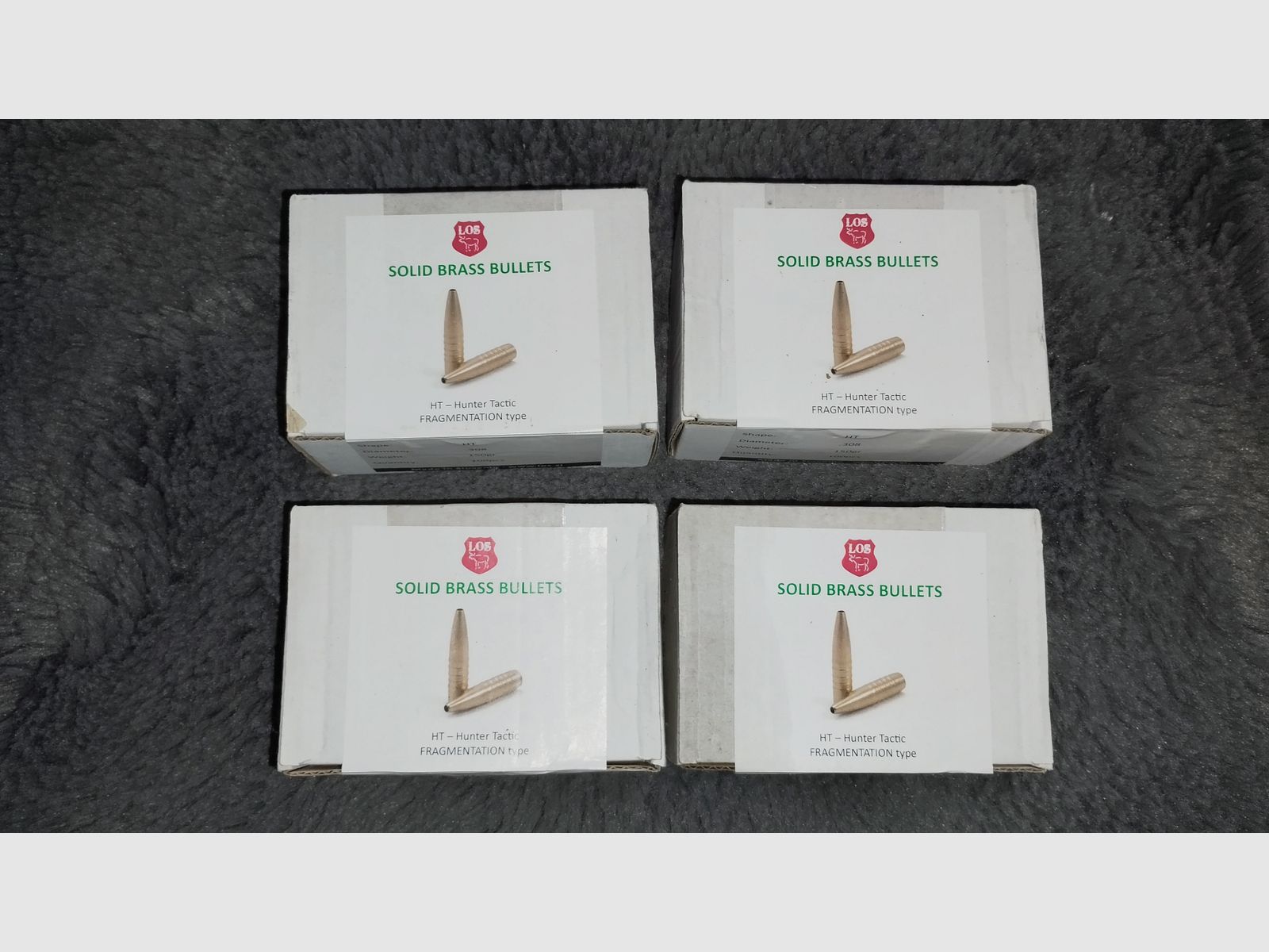 LOS Solid Geschosse HT .308 150gr 