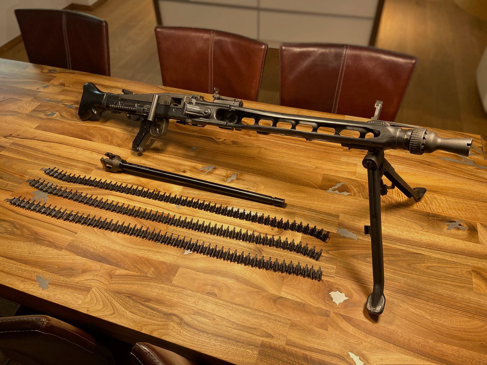 !! RARITÄT !! Original Hessen Arms M3 - halbautomatische Zivilversion des MG3