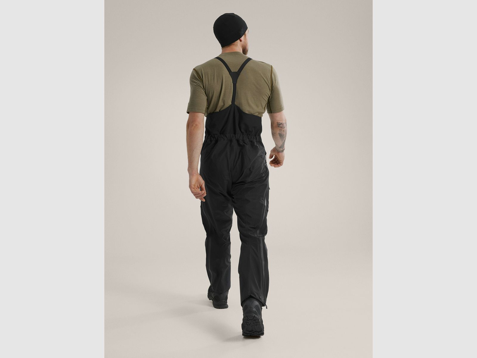 Arc'teryx Alpha Bib Pant LEAF Men's - Black, image 3 of 12