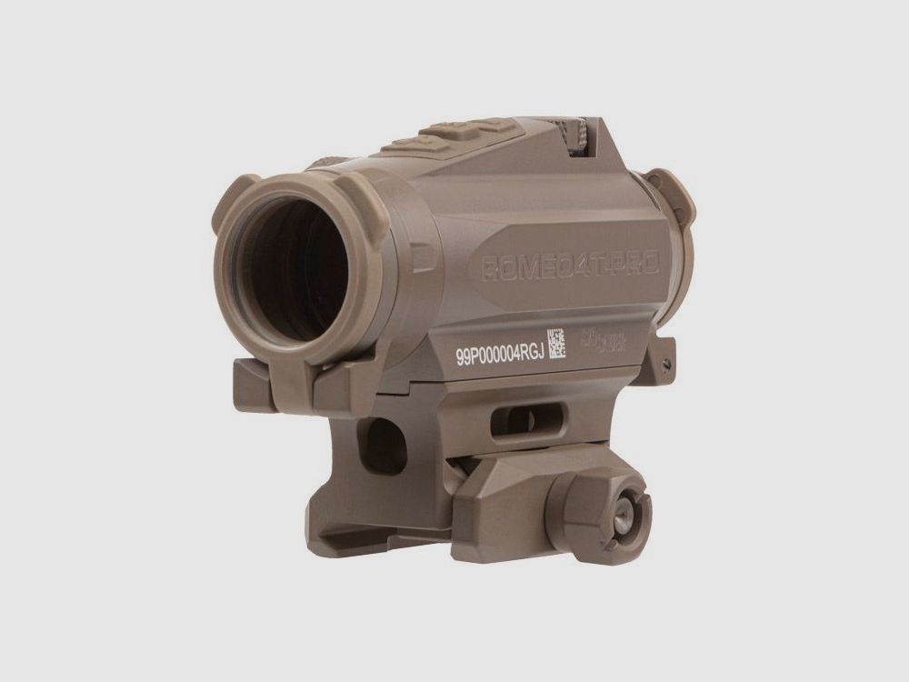 SIG SAUER ROMEO4T-PRO FDE | Quad Ballistic Circle Dot | 2 MOA