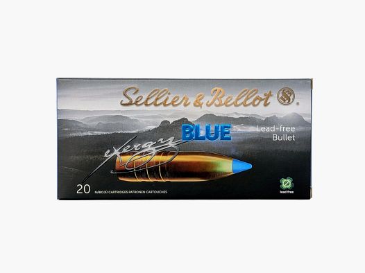 S&B .308Win. tipped eXergy blue munizioni da caccia senza piombo 165grs