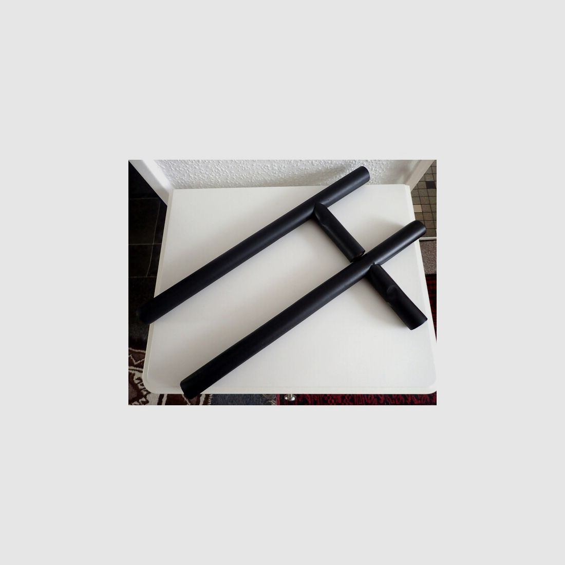 Tonfa Training, 2 Stck., Schaumstoffummantelt mit Holzkern, ca. 50 cm, Neu!
