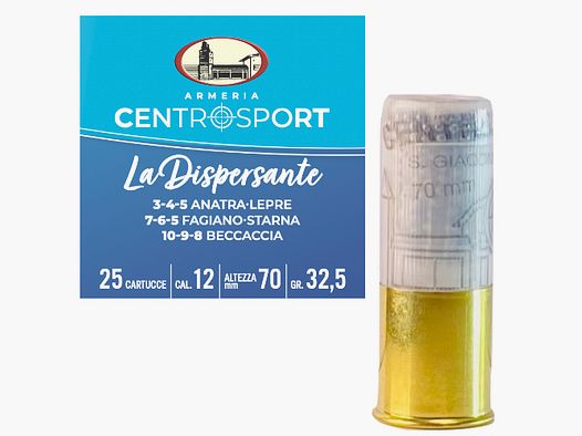 ARMERIA CENTROSPORT – Hagelpatronen – F2 DISP. Lood 10 TRANSPARANT