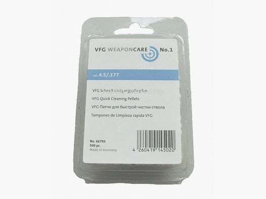 VFG-Schnellreinigungspfropfen, No. 66793, Kal. 4,5 mm