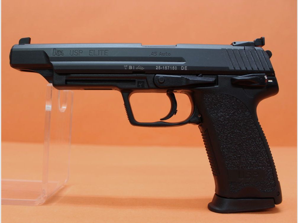 Heckler&Koch Ha.Pistole .45Auto Heckler&Koch/H&K HK USP ELITE 152mm Lauf/ Mikrometervisier (.45ACP/.45A.C.P.)