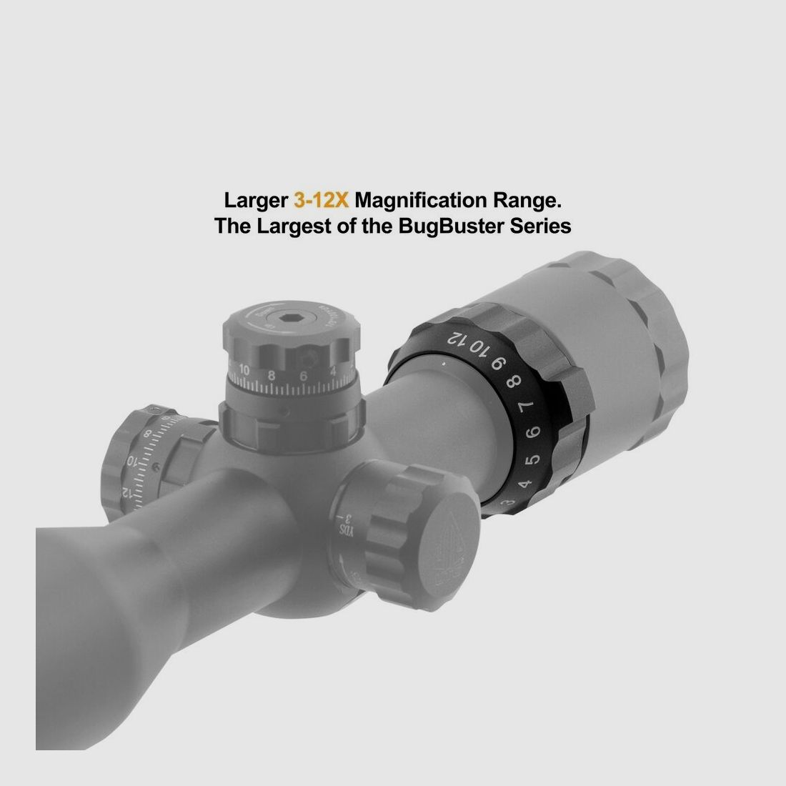 UTG Zielfernrohr Bug Buster 3-12x32 mit Picatinny Montageteile Mil-Dot