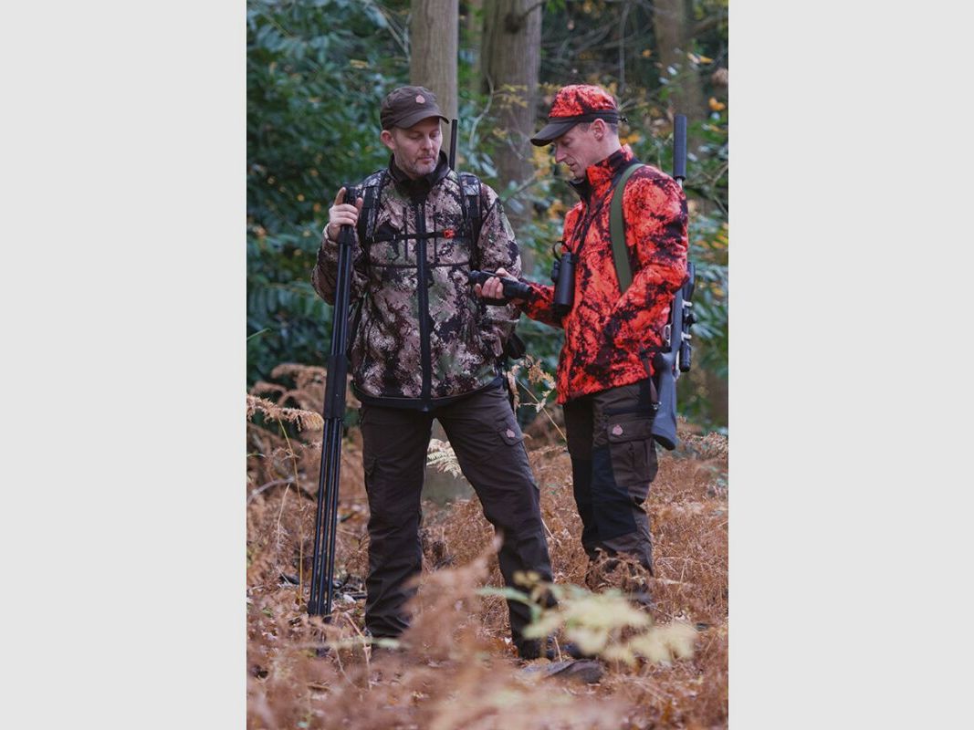 Shooterking Herren Softshelljacke DIGITEX Green/Brown