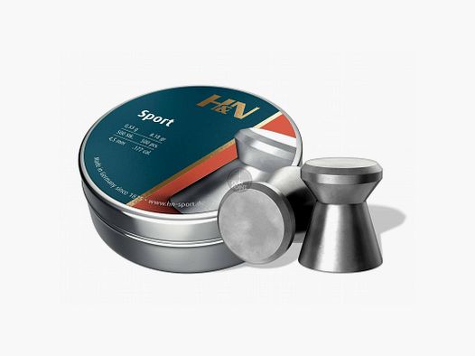 H&N Sport - Diabolos - 4,50 mm / .177 kal. - 500 stuks