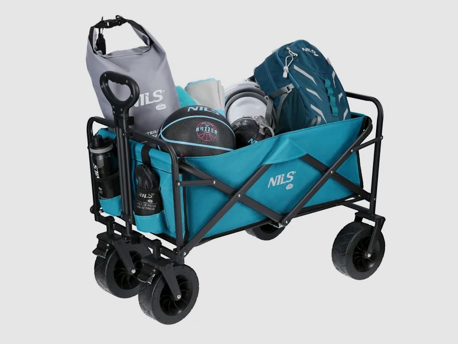 NC1607 Handwagen Türkis 100L Nils Camp