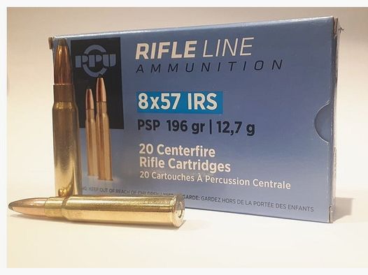 8×57 JRS PARTIZAN Soft Point (boîte de 20)