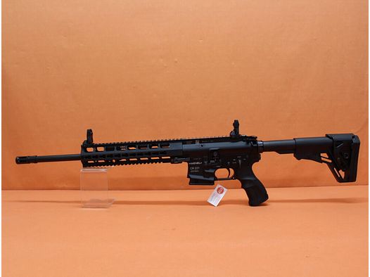 HAENEL Ha. Rifle .223Rem HAENEL CR223 Sistema de pistón de gas AR-15, cañón de 16,5"/ sistema KeyMod largo/ disparador fino