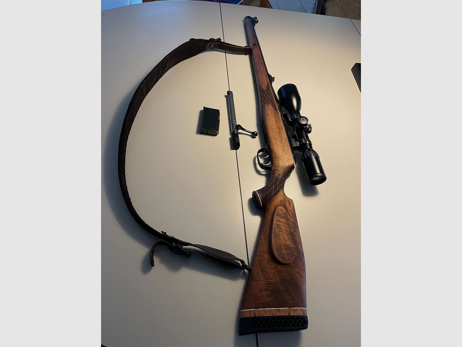 Repetier karabin, broń szafkowa, Krico, przedmiot kolekcjonerski, Blaser, Sauer, Heym