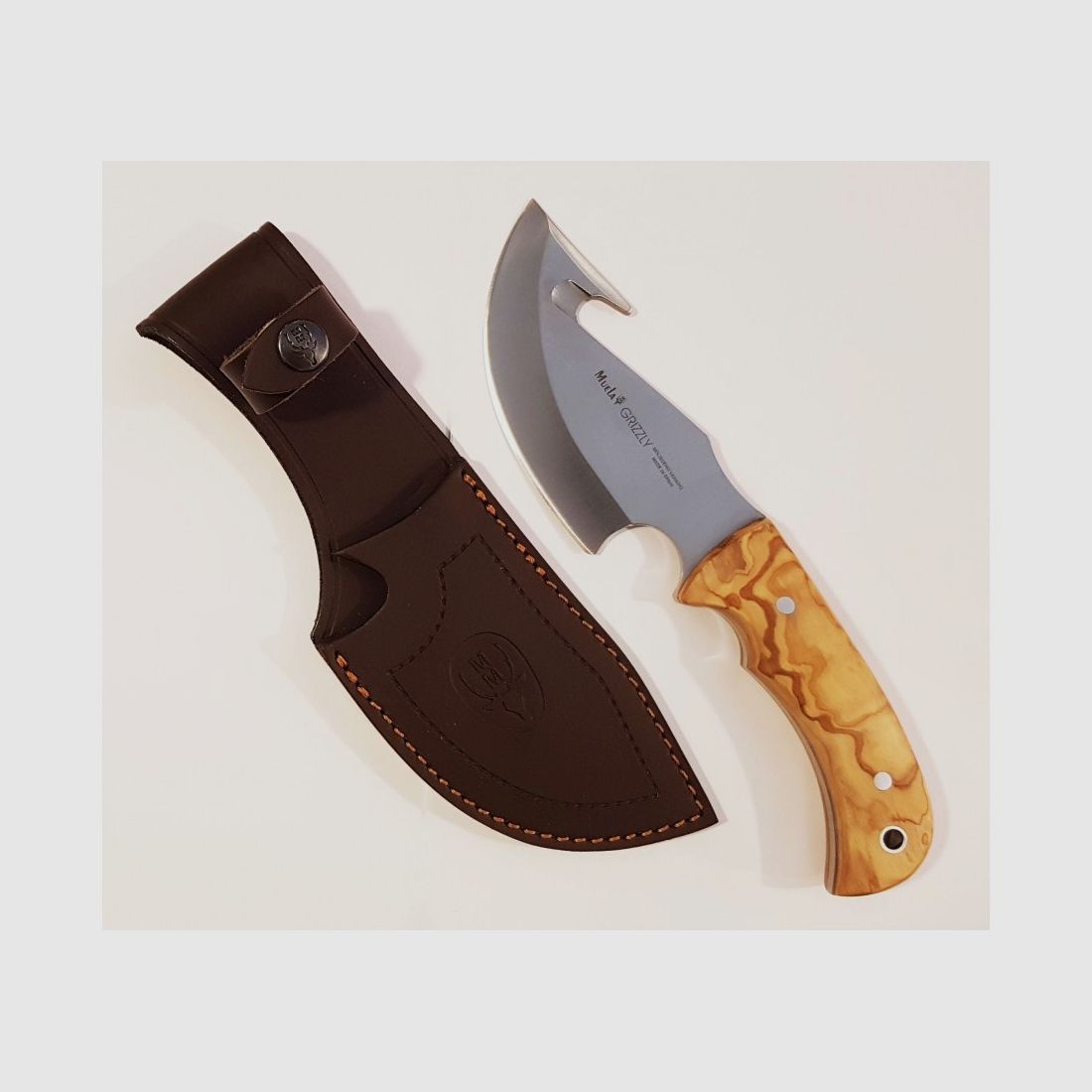 Couteau Grizzly Muela-12 Olive, image 2 sur 2