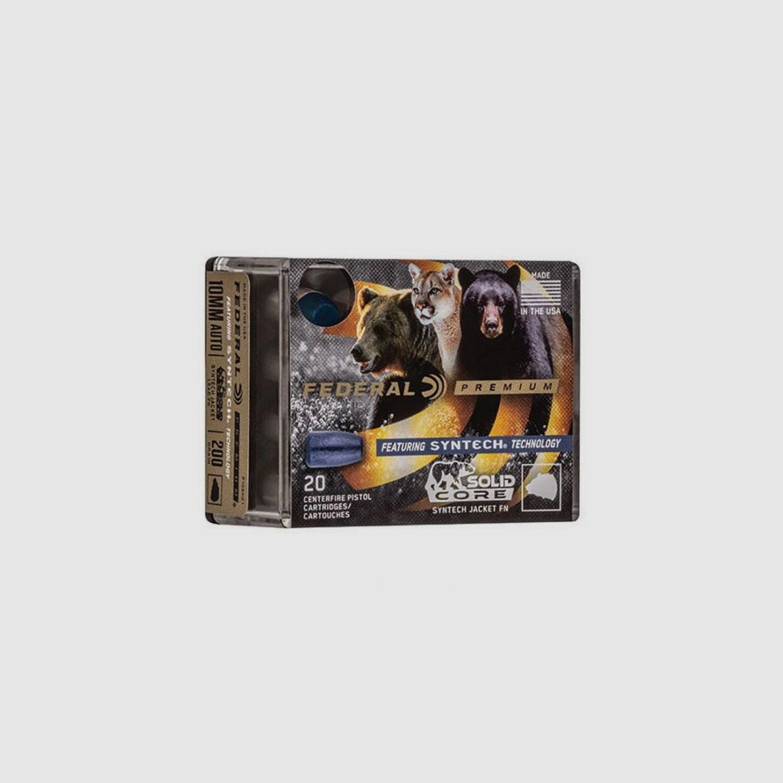 Federal Premium Solid Core .44 Rem. Mag. 300GR SJFN 20 cartouches