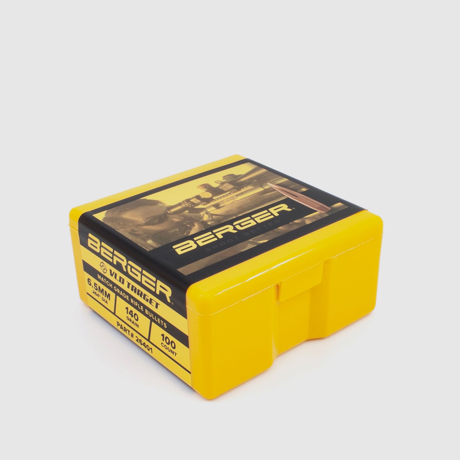 Berger Geschoss 6,5mm/.264 VLD Target 140GR 100 Stück