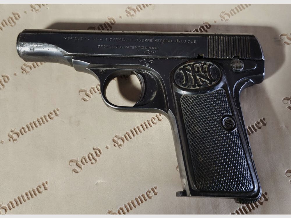 Fabrique Nationale D' Armes de Guerre Herstal Belgique 1910
