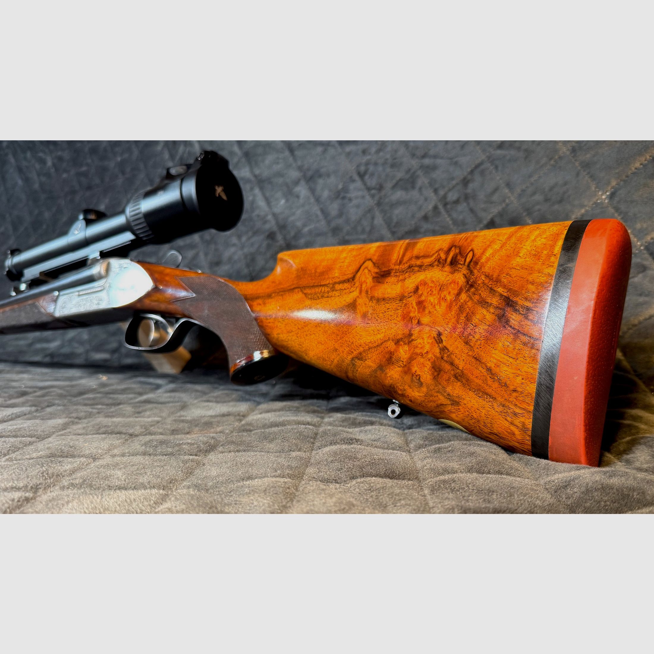 Doble rifle Hambrusch Ferlach 9,3x74R Swarovski Z6i TOP!