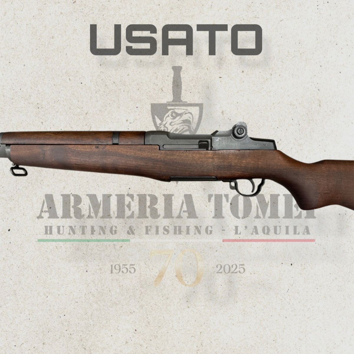 UTILISÉ – FUSIL – NEUF JAGER SPRINGFIELD ARMORY GARAND SCOUT T1 cal. 308 Win., image 4 sur 5