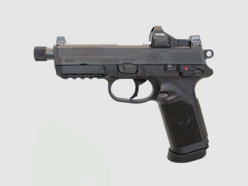 F.N.H.USA FNX 45 Tactical Schwarz Kal.45 ACP + Rotpunkt Vortex Viper, Bild 1 von 6