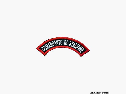 PATCH – CARABINIERI STATION COMMANDER (WINTER UNIFORM)