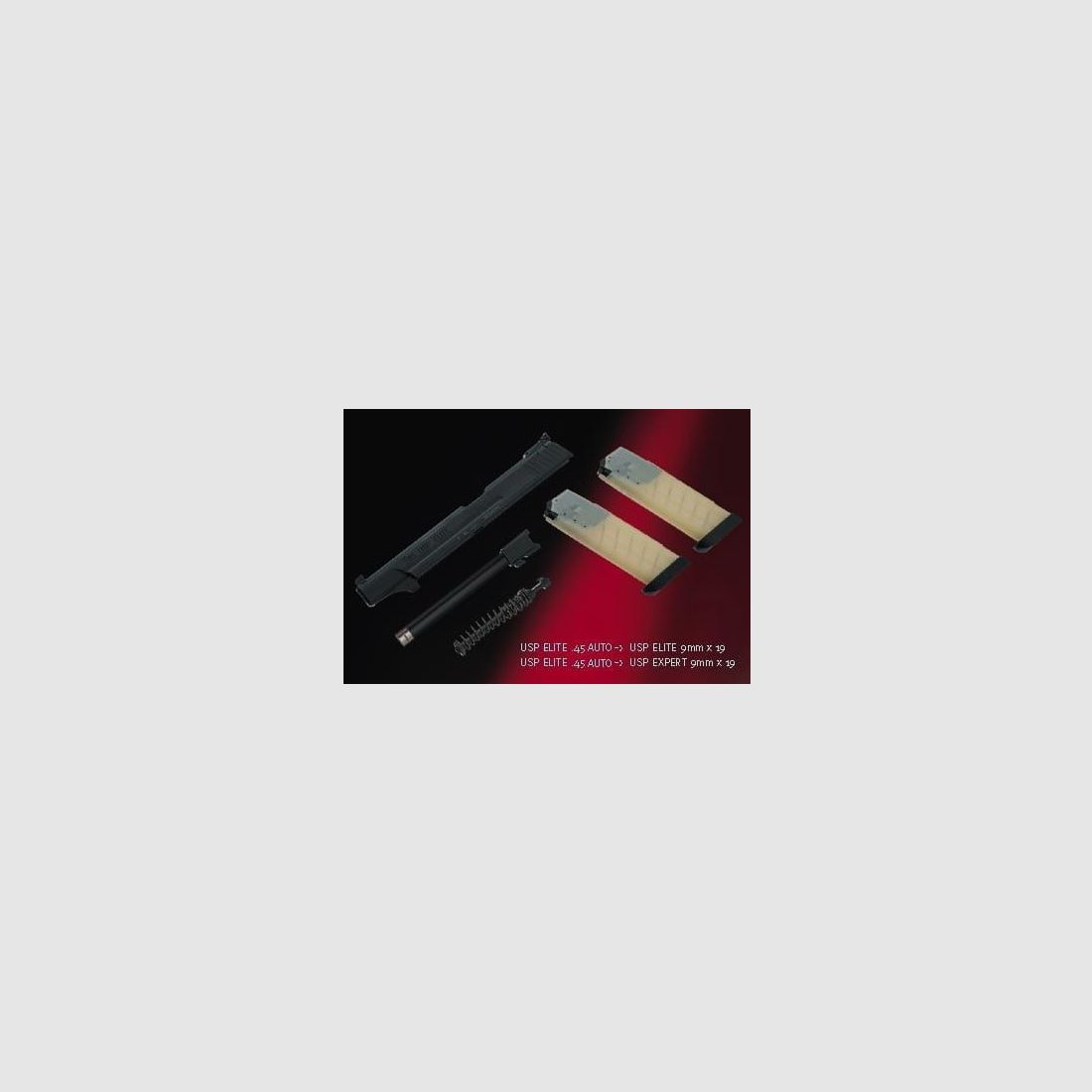 HECKLER & KOCH Pistolen-Wechselsystem f. USP 40/9mm 9mmLuger Expert (5'')