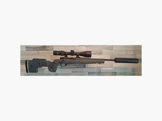 Neuware vom Fachhandel - HOWA 1500 Kal. .308 mit GRS Fenris + Meopta 3-18x56 RD + Schalldämpfer