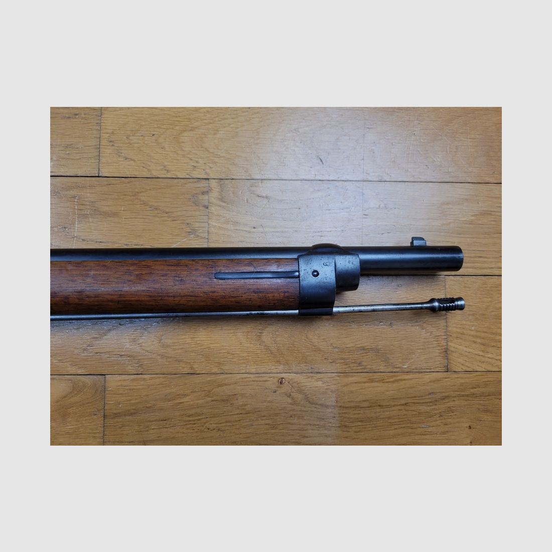 Sehr schönes Schweizer Gewehr Vetterli – Modell 1871 – Kaliber 10,4mm – 11 Schuss Röhrenmagazin – Einheitsnummer – exzellenter Lauf – revolutionäres europäisches Gewehr – TBE++, Bild 9 von 28