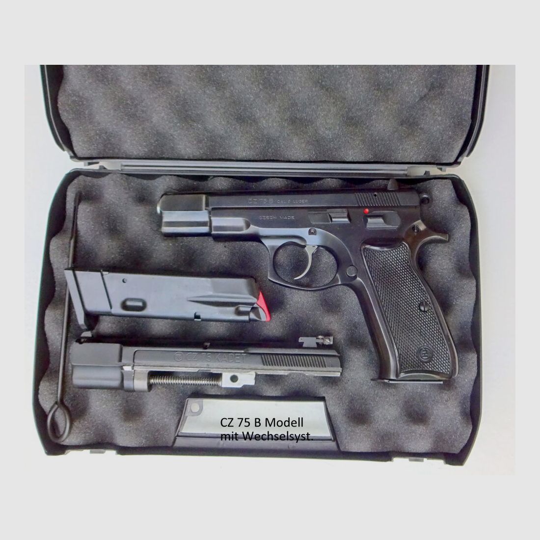 CZ Brünner CZ 75 B mit Wechselsystem Kadet