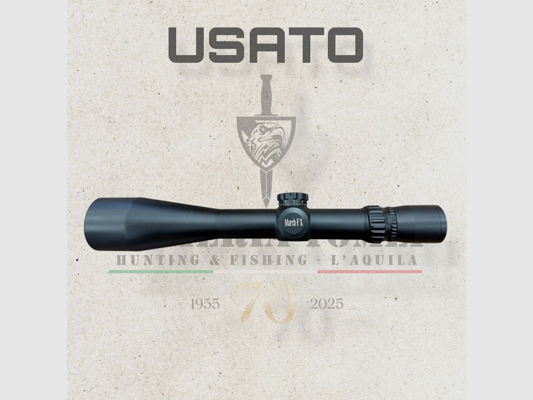 GEBRAUCHT – OPTIK – MARCH SCOPES – FX 5x-40×56 | Vari Power | 1/8 MOA Einstellung | FMA-2 Absehen, Bild 1 von 6