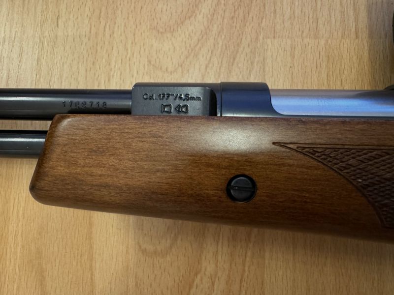 Weihrauch HW 97 K 4,5mm mit Zielfernrohr