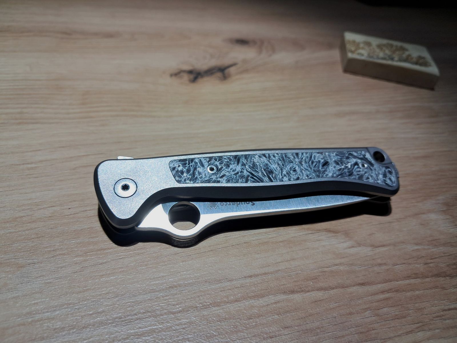 Spyderco Slym Titan. Lionsteel. Messer. Taschenmesser